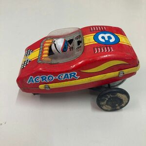 ブリキの玩具アクロカー　吉屋製　ＡＣＲＯ―ＣＡＲ　本体動作良好・デッドストック　