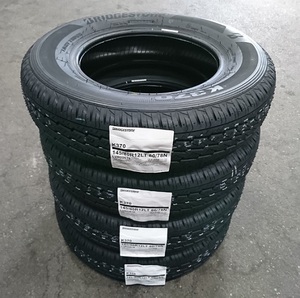 K370 145/80R12 80/78N 4本送料込14300円～ 2023年製 新品 夏タイヤ 日本製 ブリヂストン 正規品 在庫あります 即決 軽バン 軽トラ