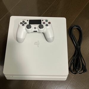 SONYソニー PlayStation4 PS4 ホワイト白 本体　コントローラー ソフト2本 HORIZON ZERO DAWN DETROIT BECOME HUMAN デトロイト ホライズン