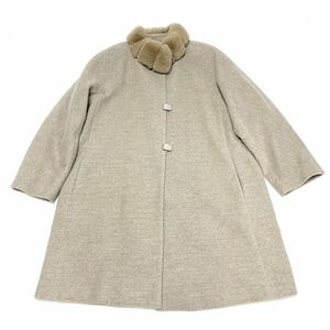 Leilian レリアン フォックスファー ロングコート サイズ 9 レディース ファッション alp梅0119