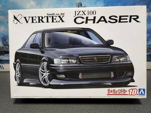 【中古　訳あり】アオシマ　ザ★チューンドカー10 VERTEX　JZX100　チェイサー　現状品