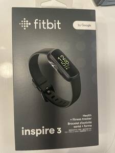 Fitbit Inspire 3 フィットネストラッカーMidnight Zen/Black