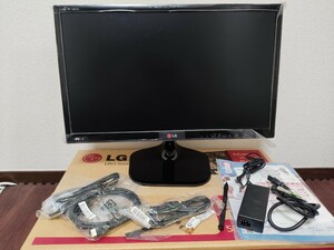 LG 地デジ/BS/110度CS 23インチフルHD IPS LED液晶テレビ 23MT55J-PM HDD録画対応 中古送料無料