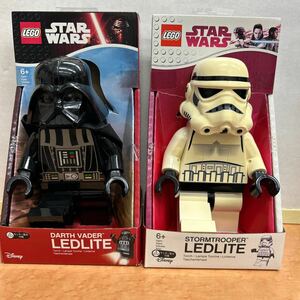 送料込みLEGO STARWARS LED LIGHT (レゴ スターウォーズ LEDライト) 37389 ダースベイダー トーチライトII＆ストームトルーパー2個セット