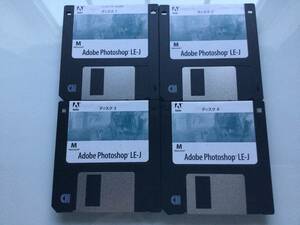 Adobe Photoshop LE-J for MACINTOSH @関連FD4枚組@