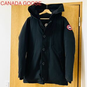 CANADA GOOSE カナダグース ジャスパー　JASPER PARKA 黒　 ダウンジャケット　ダウンコート　 S