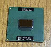 中古 Intel Pentium M 770 2.13GHz SL7SL C0 Socket478 PGA478 CPU Dothan_画像1