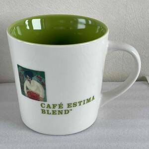 ★ 新品未使用 2005年 スターバックス カフェ エスティマ マグカップ マルチリジョンブレンド ライムグリーン 16オンス ★starbucks mug