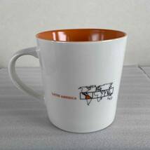 ★ 未使用 2005年 スターバックス マグカップ グアテマラ・アンティグア オレンジ 16オンス 新品 タグ付き ★starbucks mugcup_画像3