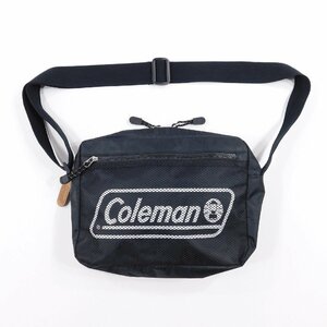 Coleman コールマン メッシュポケット ショルダーバッグ ブラック #96523 送料360円 アウトドア キャンプ