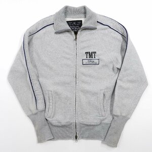 TMT ティーエムティー フルジップ スウェット グレー Size M #13761 アメカジ カジュアル ジャージー