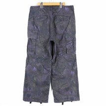 未使用 South2West8 サウス2ウエスト8 KP818 Belted BDU Pant PURPLE 総柄 size XL #13867 S2W8 ネペンテス カーゴパンツ_画像2