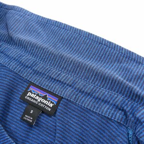 patagonia パタゴニア 52776 半袖ポロシャツ ボーダー Size S #13429 送料360円 アメカジ アウトドア カジュアルの画像6