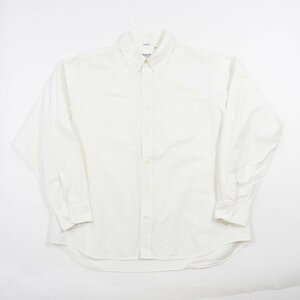 WORKERS ワーカーズ 長袖 BD オックスフォードシャツ ホワイト size 17 #14159 トップス コットン ボタンダウン ビジネス