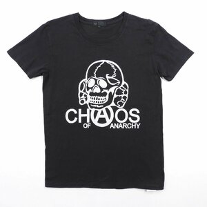 666 トリプルシックス 半袖Tシャツ ブラック Size S #13674 送料360円 アメカジ パンク ロック Tee スカル