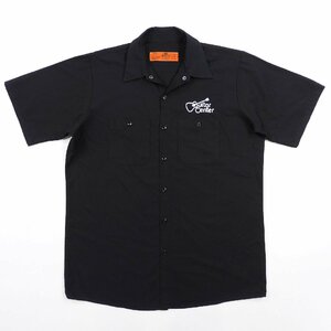 REDKAP レッドキャップ 半袖 ワークシャツ ブラック size L #12170 送料360円 guitar center ギターセンター アメカジ トップス