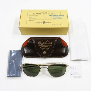 極上 箱付 バズリクソンズ × アメリカンオプティカル GLASSES-FLYING SUN 30th ANNIVERSARY MODEL BR02753 #14406