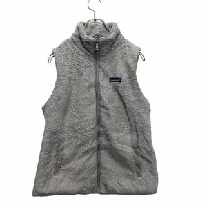 中古 古着 patagonia フリースベスト Mサイズ パタゴニア レディース 灰色 グレー 古着卸 アメリカ仕入 a601-5404