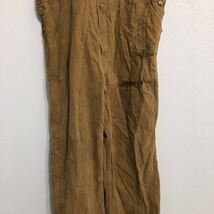 中古 古着 Dickies ダック オーバーオール W44 ブラウン ディッキーズ ワーク 古着卸 アメリカ仕入 a601-5943_画像4