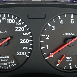 Z 32 フェアレディZ 300 ㎞ スピード メーター MiNe's ブースト メーター VG30DE TT マインズ NISSAN の画像1
