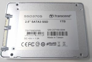 TS1TSSD370S SSD370シリ-ズ SSD 1TB SATA-III 6Gb/s接続 耐衝