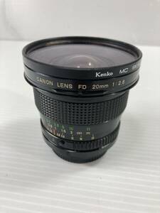 Canon キャノン LENS FD 20mm 1:2.8 マニュアルフォーカス 一眼レフカメラ用