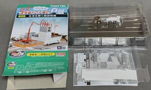 トミーテック はたらくのりもの百景 日野プロフィア ミキサー車 UDトラックスクオン+塀+ゲート+作業員