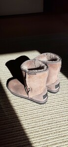 【未使用美品】JUMBO UGG メンズ/シープスキン クラッシックショートブーツ/サイズ9 26.5cmが丁度いい