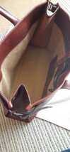 【使用回数の少ない美品】ETTINGER　エッティンガー トートバッグ　 LEATHER TOTE_画像6