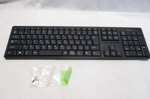 M240119CC80★Bluetooth ワイヤレスキーボード ブラック BSKBW100★ヤフオクおてがる発送！★