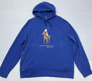 ポロ ラルフローレン　スウェットパーカー◆ポロベアー◆XL◆美品◆POLO RALPH LAUREN◆トレーナー◆USA購入