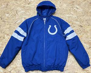 GⅢ インディアナポリス コルツ　中綿入りナイロンジャケット◆L-XXL◆超美品◆多分未使用◆NFL◆COLTS◆USA購入