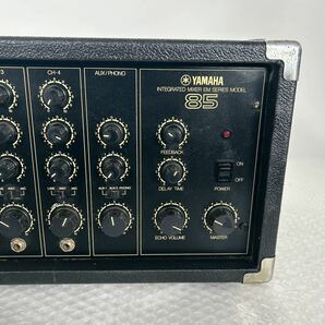 ジャンク品 YAMAHA ヤマハ パワードミキサー EM-85 INTEGRATED MIXER ミキサー 動作未確認 298の画像2