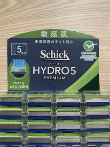 ★未使用品★ Schick(シック) 5枚刃 ハイドロ5 プレミアム 敏感肌用 替刃16個