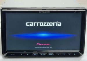 送料無料 動作品 Carrozzeria カロッツェリア HDDサイバーナビ AVIC-ZH77 CD/DVD/MSV Bluetooth フルセグTV 2016年(C27)