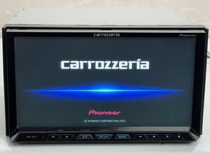 送料無料 動作品 Carrozzeria カロッツェリア HDDサイバーナビ AVIC-ZH77 CD/DVD/MSV Bluetooth フルセグTV 2012年(C29)