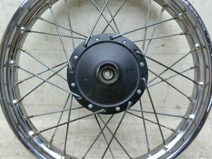 HX3341 PW80/ キッズモトクロス フロントホイール ホイールインチ14インチ フロント 14Fホイールサイズ14×1.40 4BC-