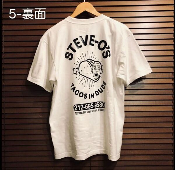 STEVE-O/スティーボー　Tシャツ各種　ジャッカスTシャツ　タコスver