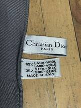 Christian Dior 大判　ストール　ラムウール　マフラー_画像6