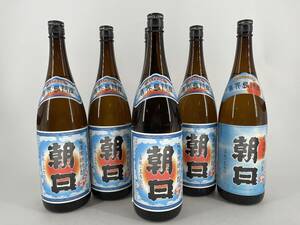 【1円～】IS244 奄美黒糖焼酎　朝日　1800ml　[6本セット] 鹿児島 喜界 IS1219246 【同梱不可】