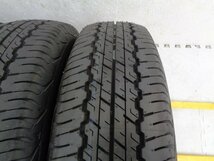 【送料込み】★ 新車外し ★ 195/80R15 96S ★ ダンロップ GRANDTREK AT20 ★ 4本セット ★ ジムニー シエラ ★_画像5