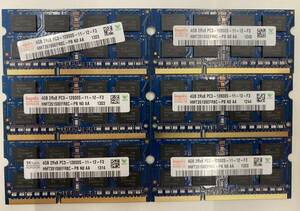 SK hynix PC3-12800S 4GB 6個