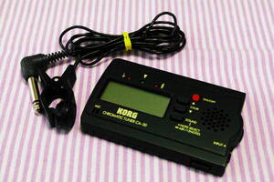 KORG black matic tuner CA-30 #i9