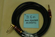 MONSTER CABLE 「MONSTER ACOUSTIC」3.6m S/L ■jhb_画像1