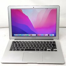 ★MacBook Air★A1466(13-inch, 2017)★Core i5 5350U 1.68GHz★SSD128GB/メモリ8GB ★日本語キー★現状品★Apple★2215_画像1