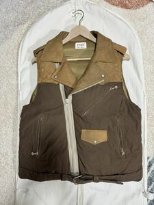 visvim STRABLER DOWN VEST サイズ1 JOURNEYMAN ICT kofu fil *F.I.L. TOKYO JUMBO PEERLESS IRIS KORA DOWN VEST 中村ヒロキ