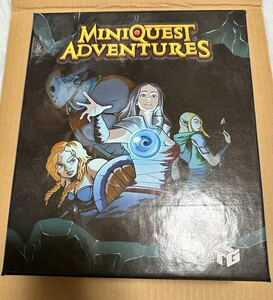 MiniQuest Adventures - The Board Book Game kickstarter版 日本語ルール付き　ボードゲーム　ボドゲ