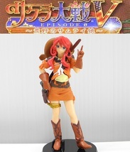 セガ/バンダイ PS2ソフト特典 サクラ大戦V EPISODE 0 荒野のサムライ娘「ジェミニ・サンライズ」フィギュアのみ ※開封品、箱無し_画像1