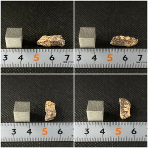 CO3 炭素質 隕石 NWA11540 コンドライト メテオライト 石質隕石 北西アフリカ 1.5g 天然石 宇宙由来 パワーストーン 原石 鉱物標本の画像5