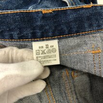 Levi’ｓ 676 リーバイス オレンジタブ ベトナム製 ブッシュパンツ デニムパンツ ボタン裏V23 SIZE:W32 MH632024010709_画像7